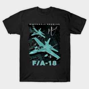 F-18 Hornet Us Air Force Fighterjet T-Shirt